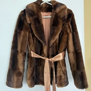 Faux Fur Coat